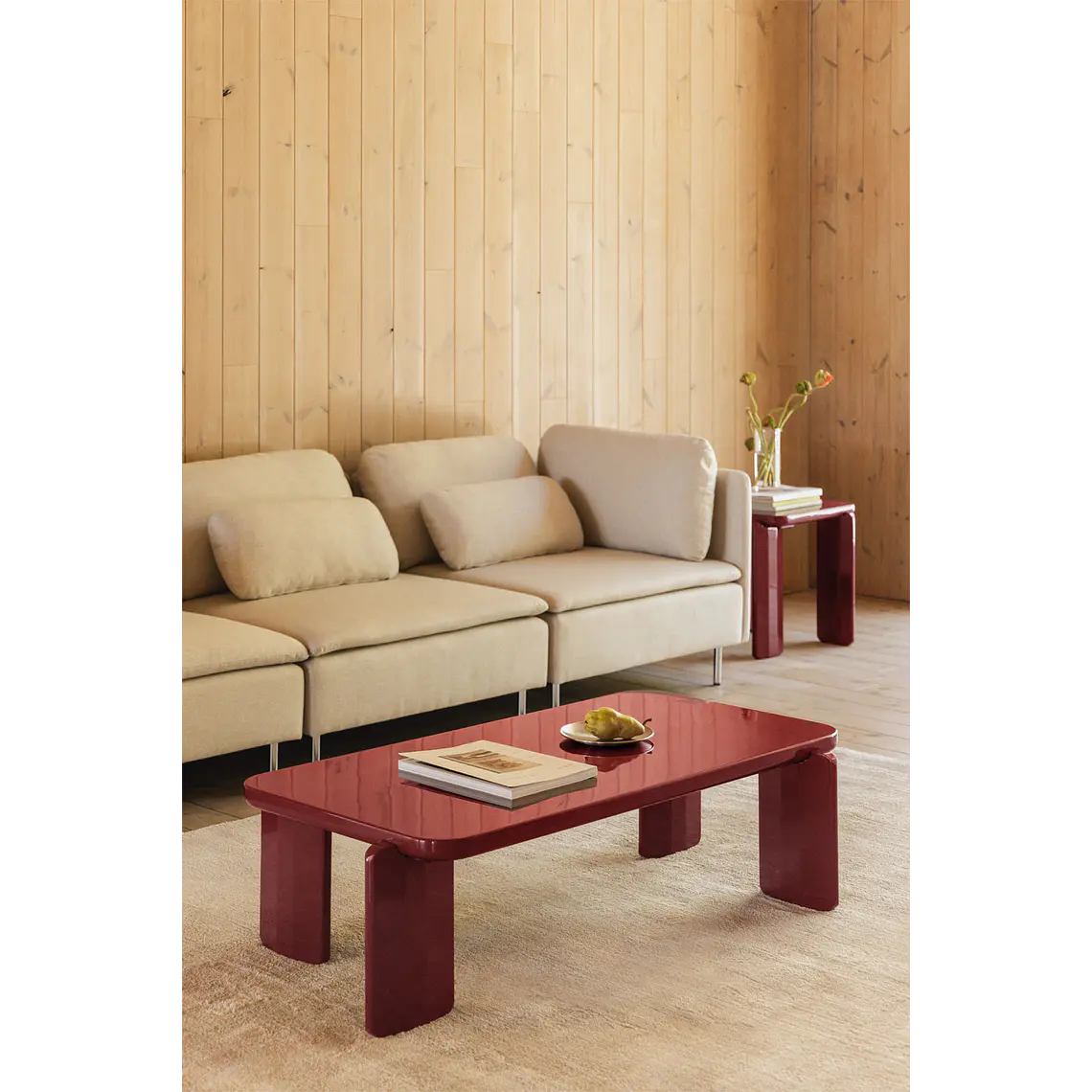 Ariaro · Mesa de centro en acabado madera de 130 cm 1
