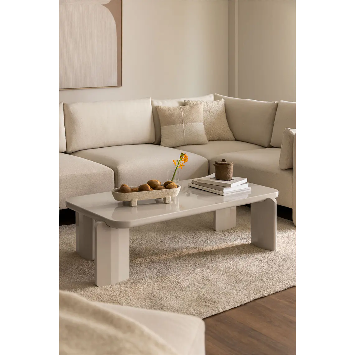 Ariaro · Mesa de centro en acabado madera de 130 cm 2