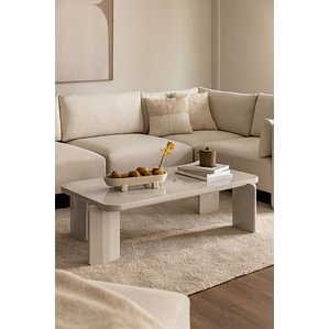 Ariaro · Mesa de centro en acabado madera de 130 cm