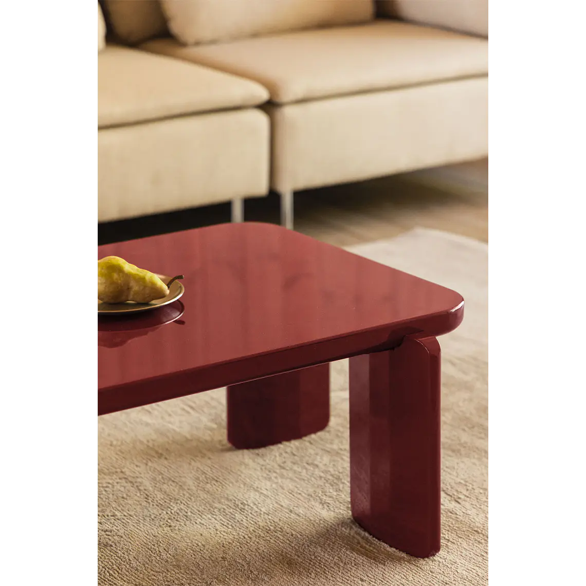 Ariaro · Mesa de centro en acabado madera de 130 cm 3