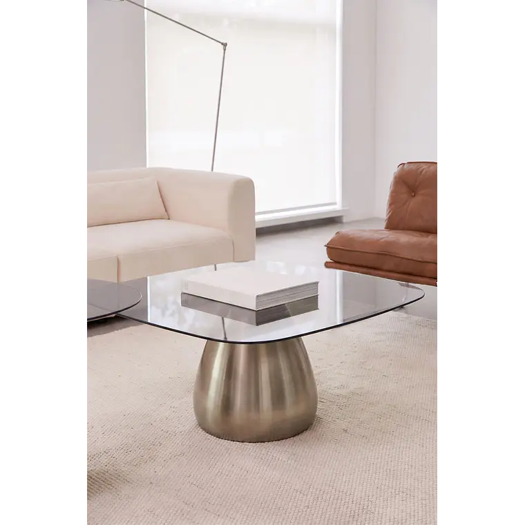 Arilen · Mesa de centro en cristal de 80 cm 2