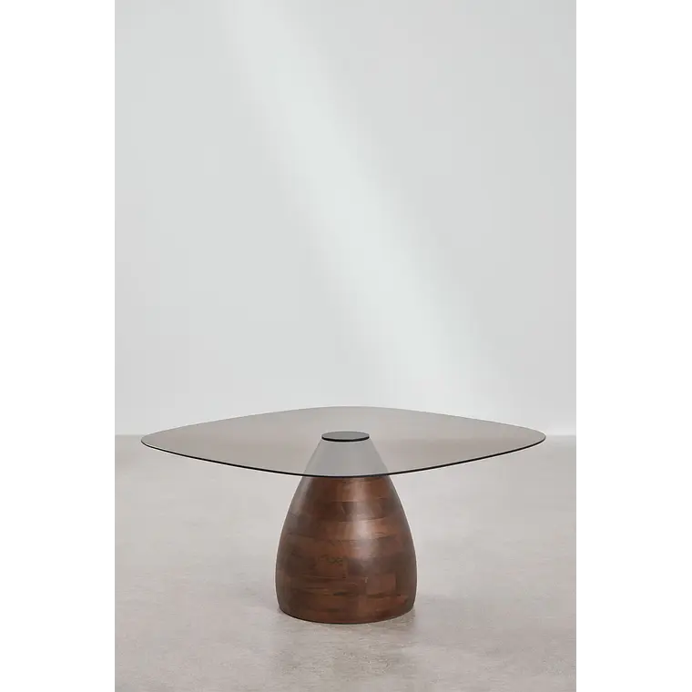 Arilen · Mesa de centro en cristal de 80 cm 4
