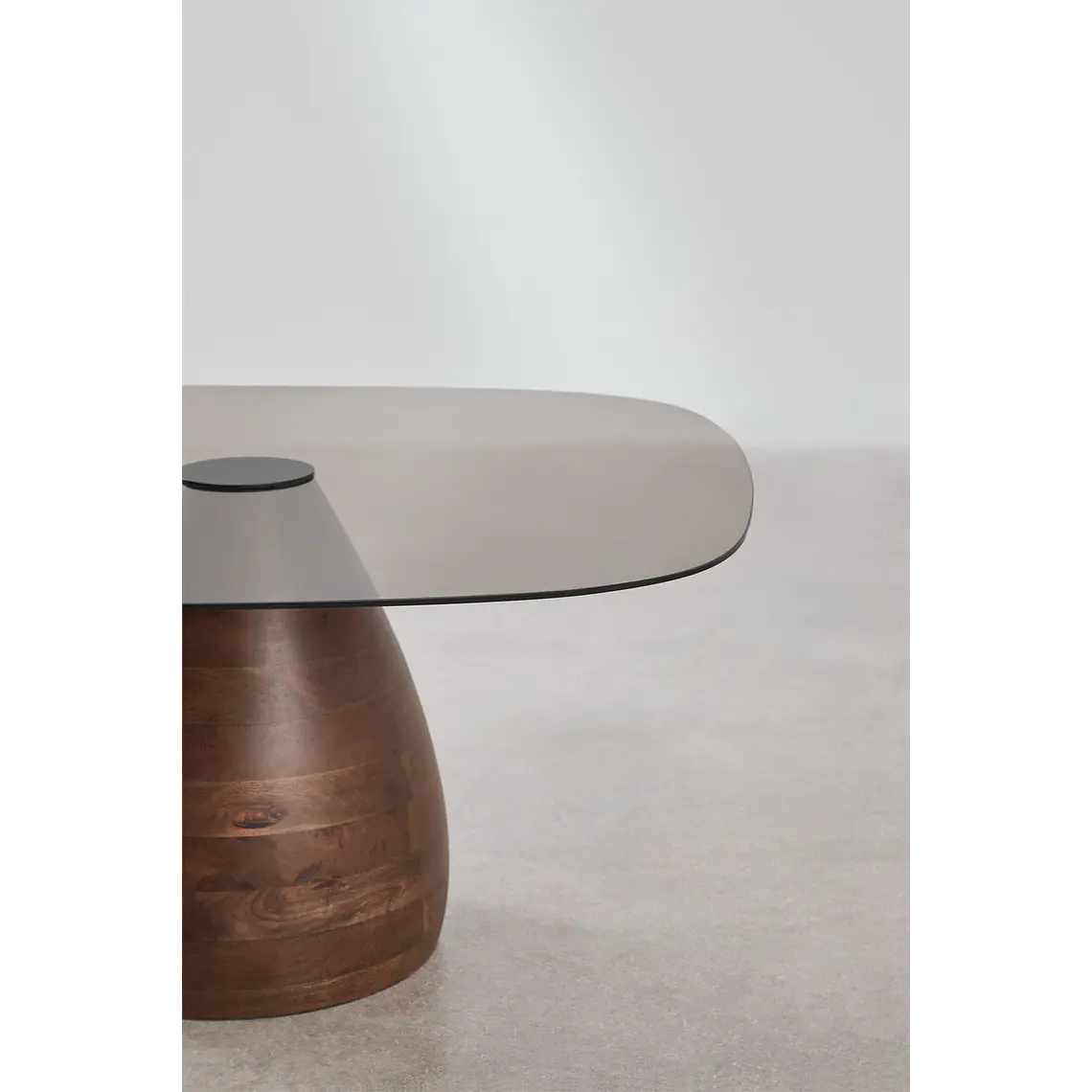 Arilen · Mesa de centro en cristal de 80 cm 5
