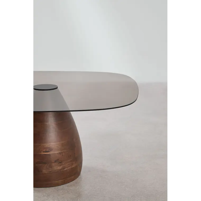 Arilen · Mesa de centro en cristal de 80 cm 5