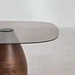 Arilen · Mesa de centro en cristal de 80 cm - Miniatura 5