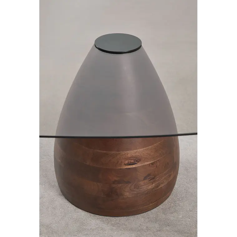 Arilen · Mesa de centro en cristal de 80 cm 6