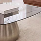 Arilen · Mesa de centro en cristal de 80 cm - Miniatura 7