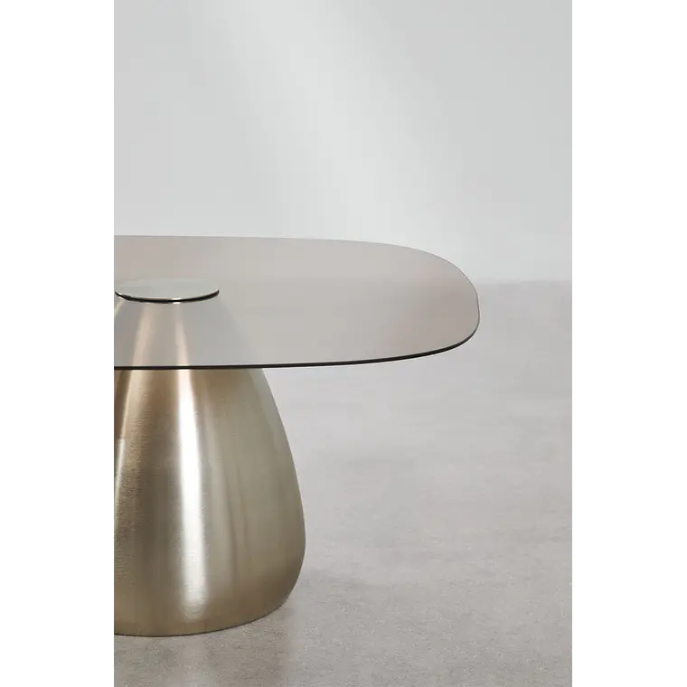 Arilen · Mesa de centro en cristal de 80 cm 9