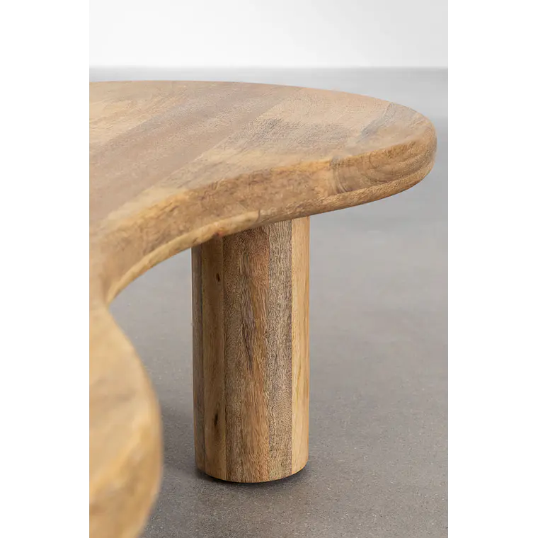 Avelara · Mesa de centro en acabado madera de 120 cm 6