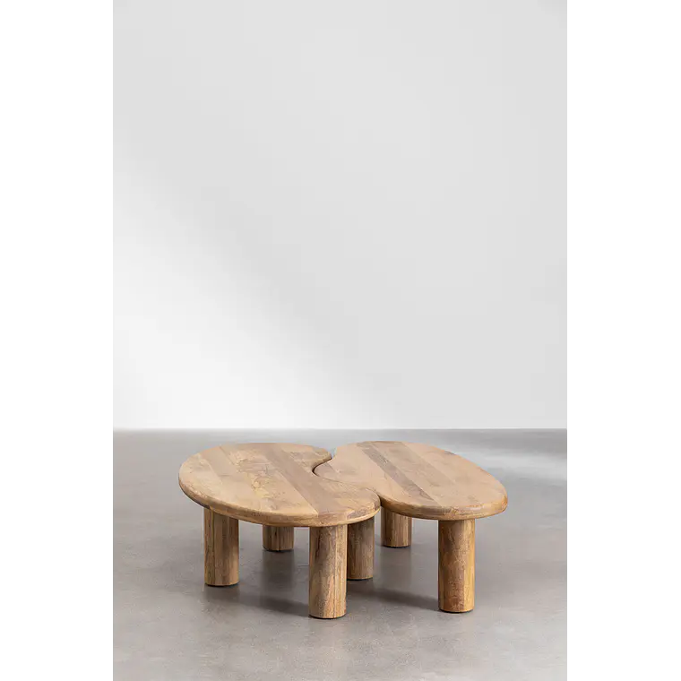 Avelara · Mesa de centro en acabado madera de 120 cm 9
