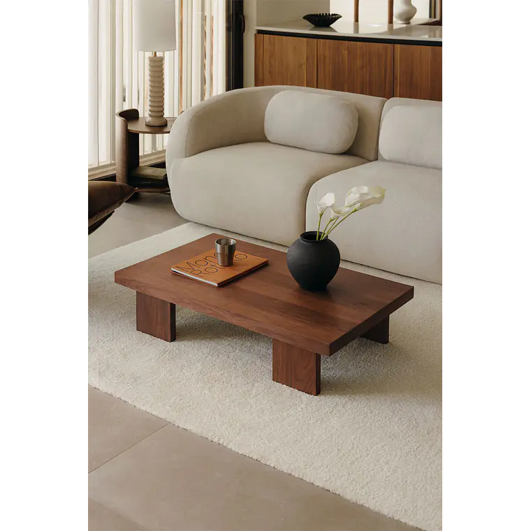 Eliena · Mesa de centro en acabado madera de 100 cm 2