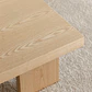 Eliena · Mesa de centro en acabado madera de 100 cm - Miniatura 3