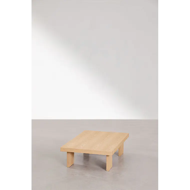 Eliena · Mesa de centro en acabado madera de 100 cm 5