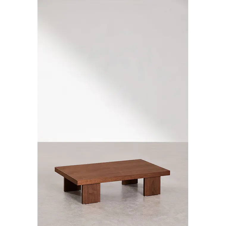 Eliena · Mesa de centro en acabado madera de 100 cm 9