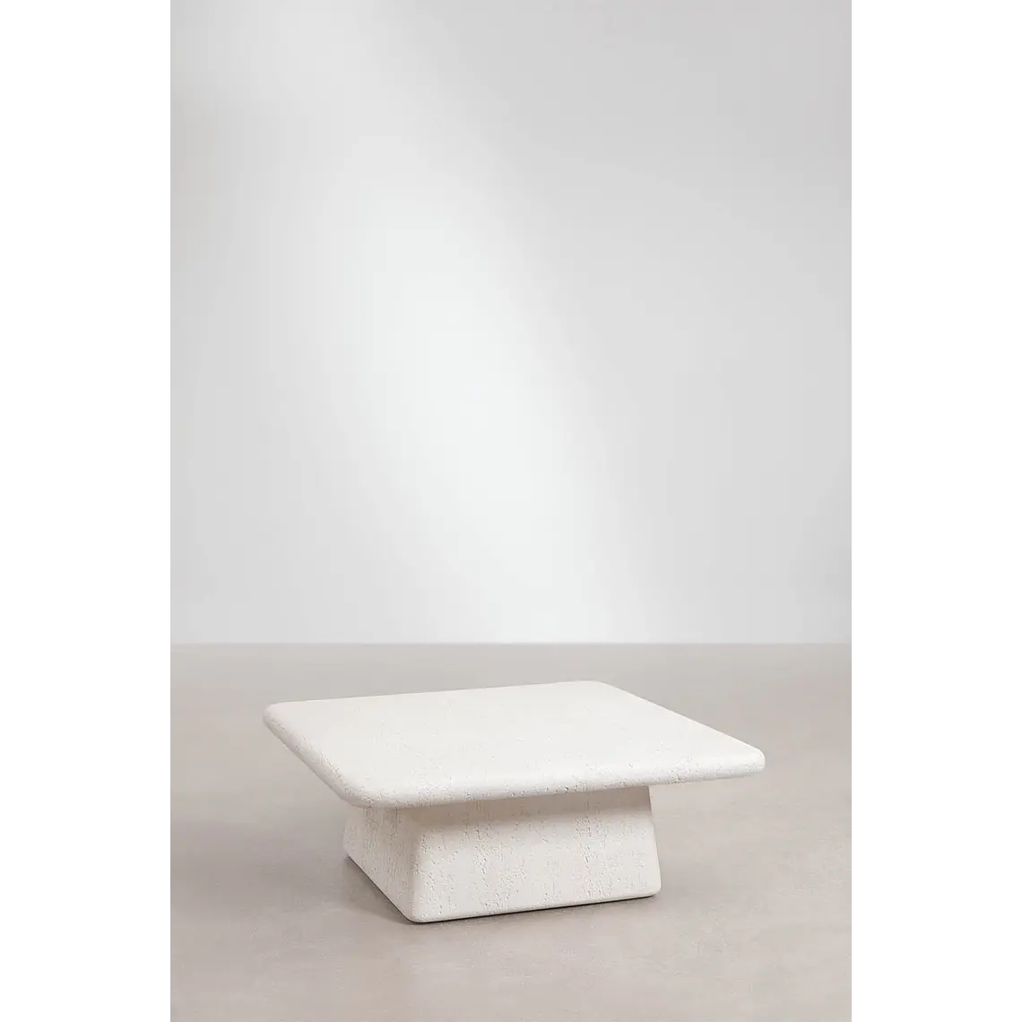 Evoalis · Mesa de centro en acabado mineral de 105 cm 2