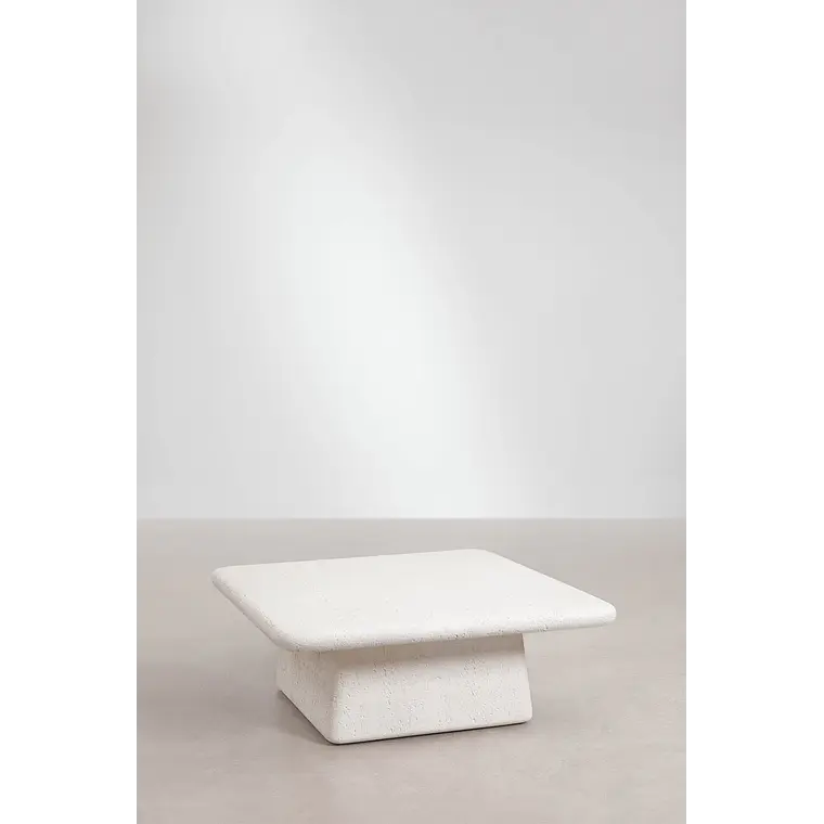 Evoalis · Mesa de centro en acabado mineral de 105 cm 2