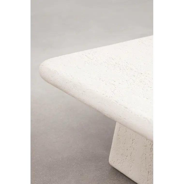 Evoalis · Mesa de centro en acabado mineral de 105 cm 7