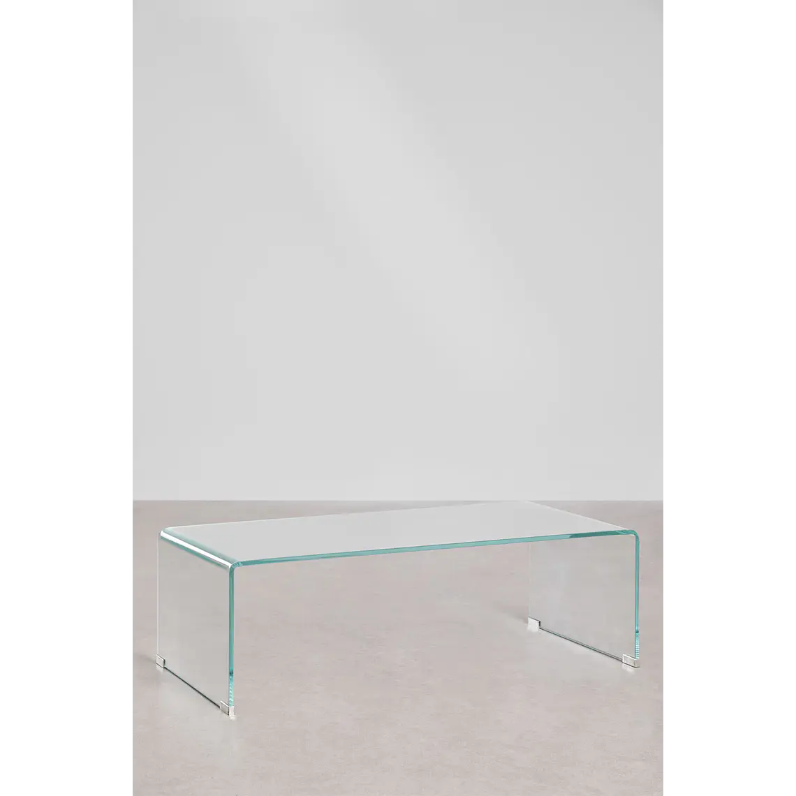 Lioven · Mesa de centro en cristal de 110 cm 3