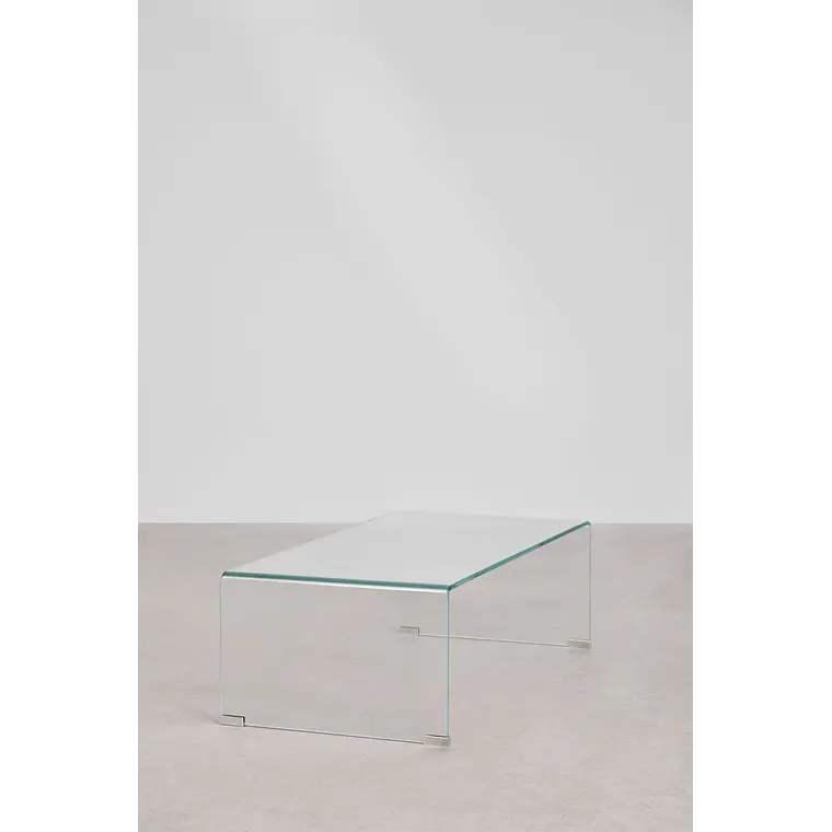 Lioven · Mesa de centro en cristal de 110 cm 4