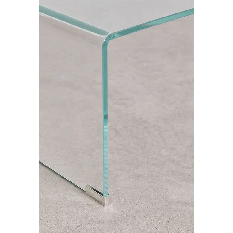 Lioven · Mesa de centro en cristal de 110 cm 5