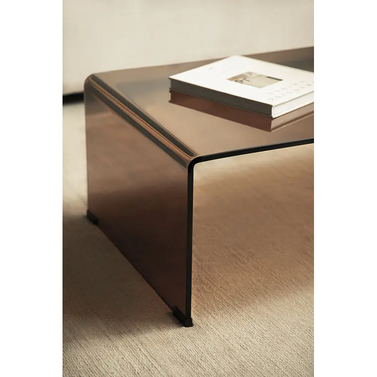 Lioven · Mesa de centro en cristal de 110 cm 7