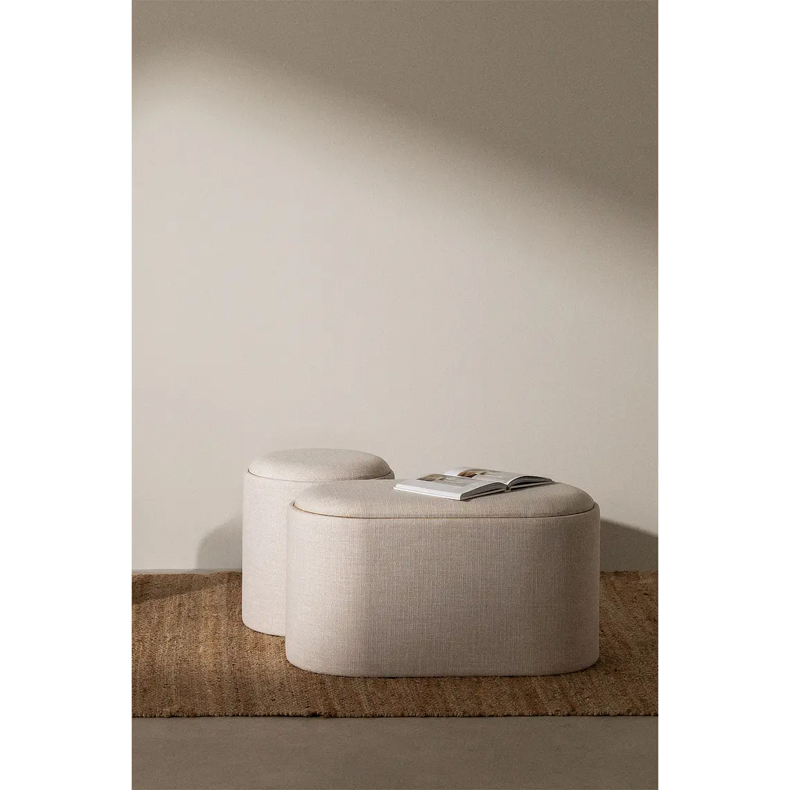 Luaro · Mesa de centro en acabado madera de 75 cm 3