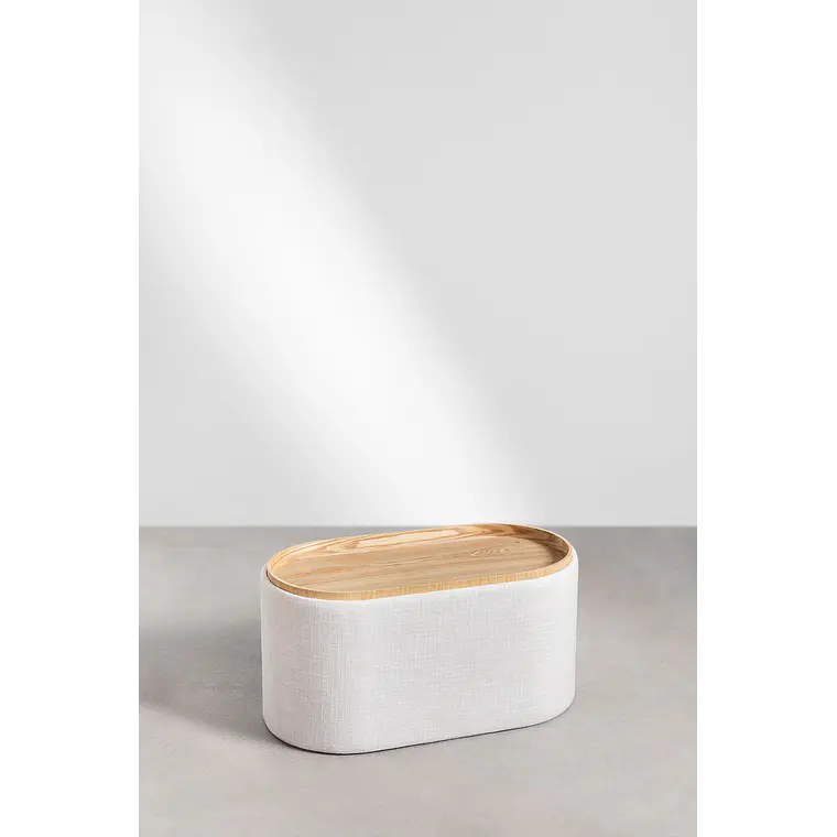 Luaro · Mesa de centro en acabado madera de 75 cm 4