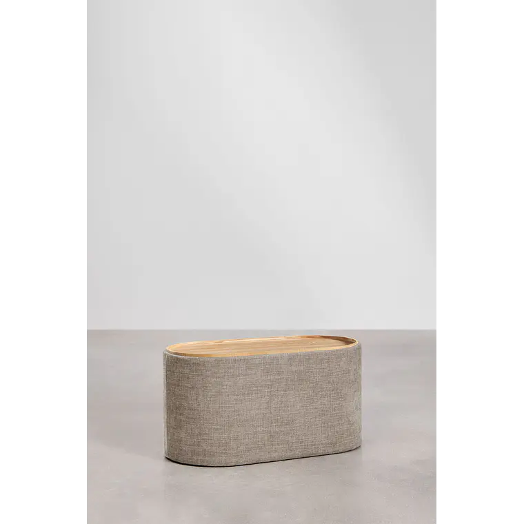 Luaro · Mesa de centro en acabado madera de 75 cm 10