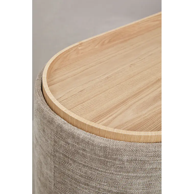 Luaro · Mesa de centro en acabado madera de 75 cm 12