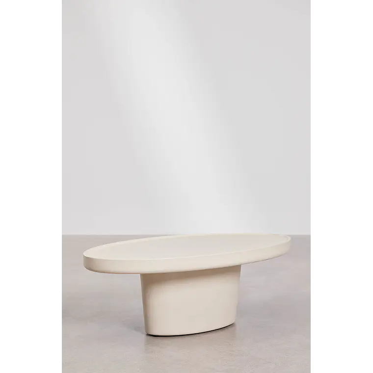 Malia · Mesa de centro en acabado mineral de 110 cm 1