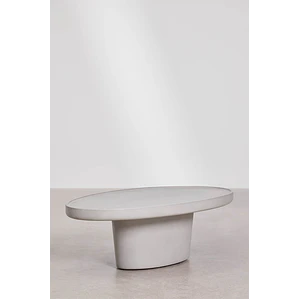 Malia · Mesa de centro en acabado mineral de 110 cm