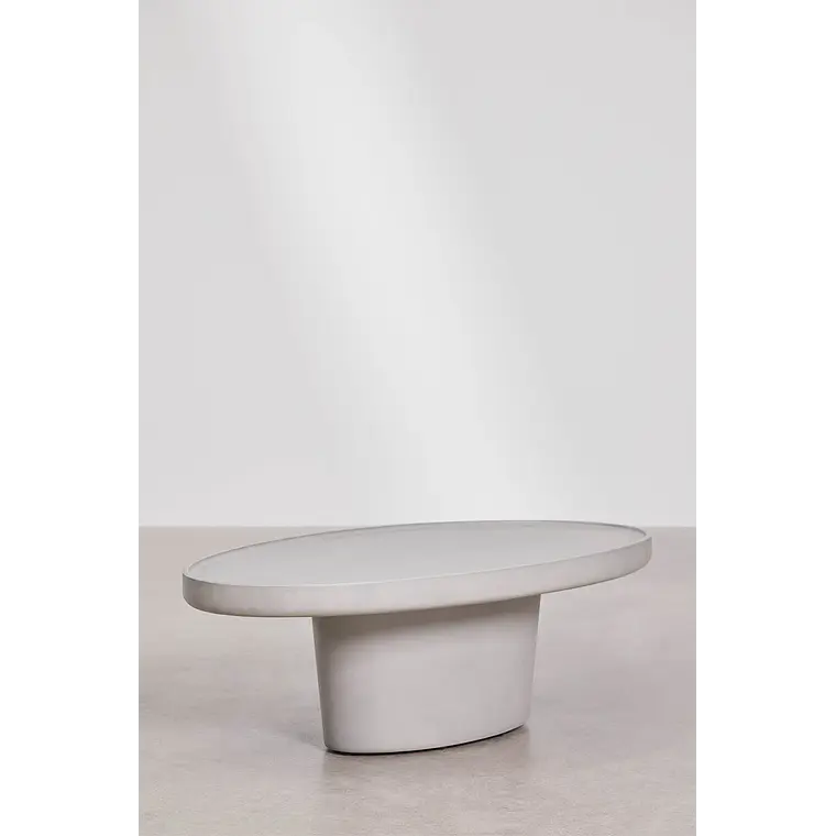 Malia · Mesa de centro en acabado mineral de 110 cm 2
