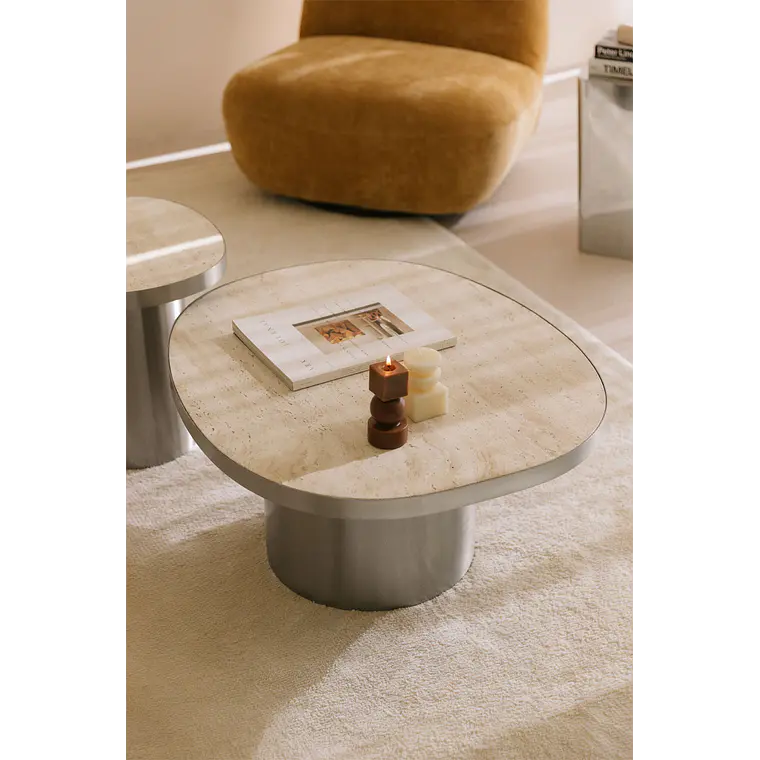 Onaeva · Mesa de centro en piedra de 80 cm 1