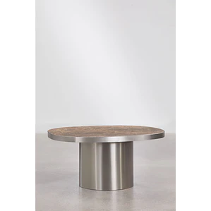 Onaeva · Mesa de centro en piedra de 80 cm