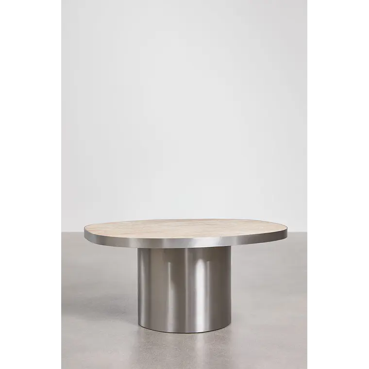 Onaeva · Mesa de centro en piedra de 80 cm 5