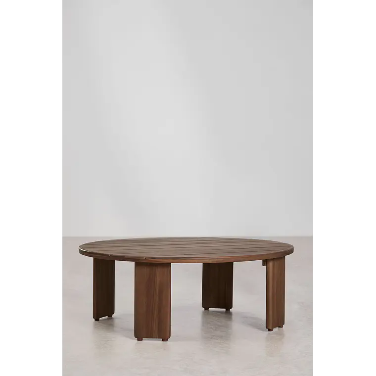 Talrin · Mesa de centro en acabado madera de 100 cm 2