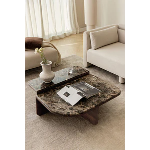 Veren · Mesa de centro en piedra de 90 cm