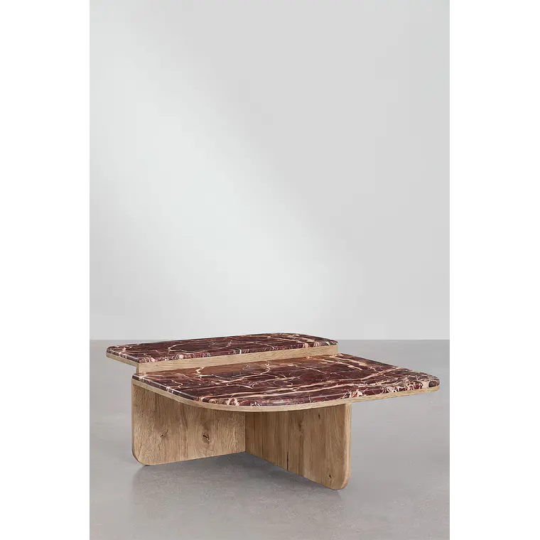 Veren · Mesa de centro en piedra de 90 cm 4