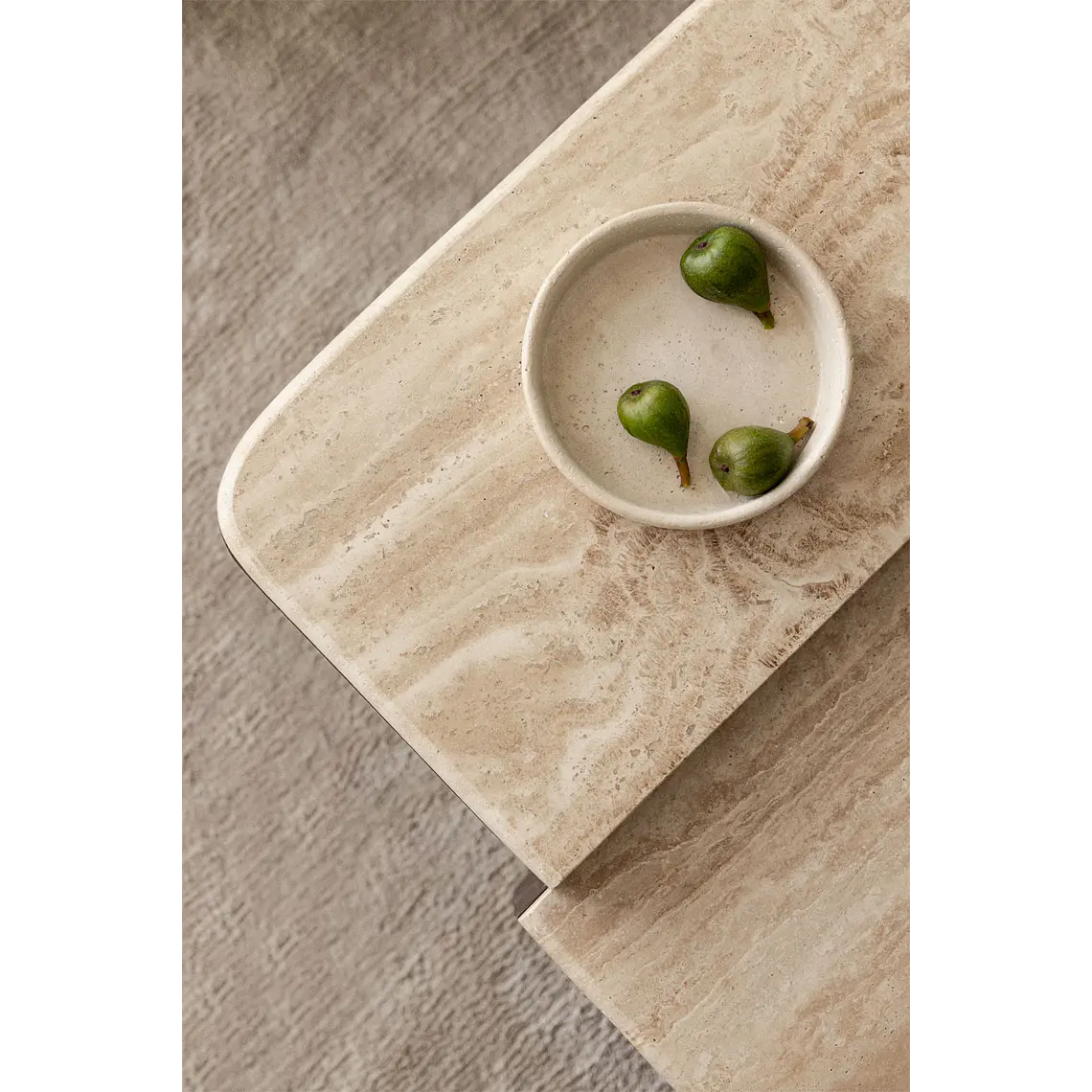 Veren · Mesa de centro en piedra de 90 cm 6