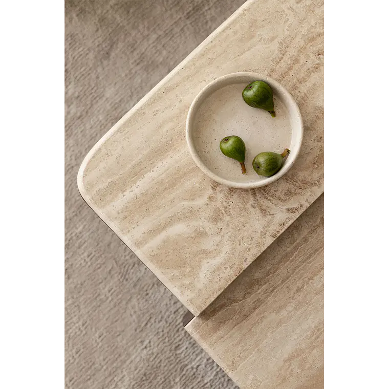 Veren · Mesa de centro en piedra de 90 cm 6