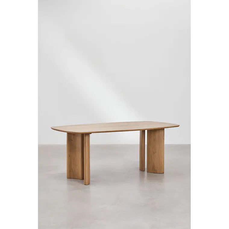 Mesa de comedor Cenira en madera de mango 3