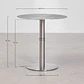 Mesa de comedor Naelara en acero - Miniatura 8