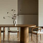 Mesa de comedor ovalada en madera de mango - Miniatura 11