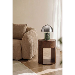 Daraian · Mesa lateral en acabado madera
