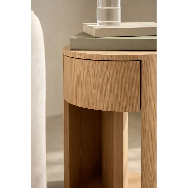 Daraian · Mesa lateral en acabado madera 3
