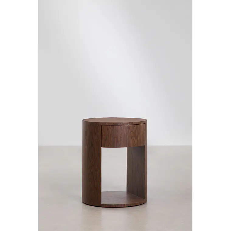 Daraian · Mesa lateral en acabado madera 10