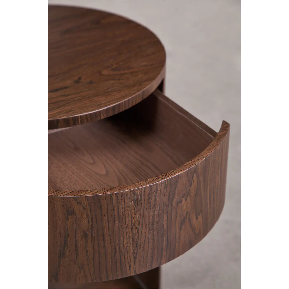 Daraian · Mesa lateral en acabado madera 12