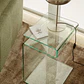 Liodor · Mesa lateral en cristal de 35 cm - Miniatura 1