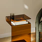 Liodor · Mesa lateral en cristal de 35 cm - Miniatura 2