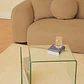 Liodor · Mesa lateral en cristal de 35 cm - Miniatura 4